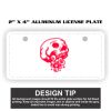 2" X 4" Aluminum License Plate  Thumbnail