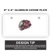2" X 4" Aluminum License Plate  Thumbnail