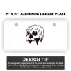 2" X 4" Aluminum License Plate  Thumbnail