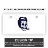 2" X 4" Aluminum License Plate  Thumbnail