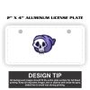 2" X 4" Aluminum License Plate  Thumbnail