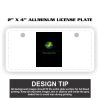 2" X 4" Aluminum License Plate  Thumbnail
