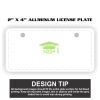 2" X 4" Aluminum License Plate  Thumbnail