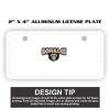 2" X 4" Aluminum License Plate  Thumbnail