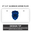 2" X 4" Aluminum License Plate  Thumbnail