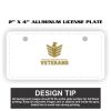 2" X 4" Aluminum License Plate  Thumbnail