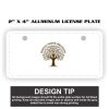 2" X 4" Aluminum License Plate  Thumbnail
