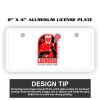 2" X 4" Aluminum License Plate  Thumbnail