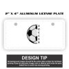 2" X 4" Aluminum License Plate  Thumbnail
