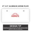 2" X 4" Aluminum License Plate  Thumbnail