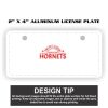 2" X 4" Aluminum License Plate  Thumbnail
