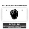 2" X 4" Aluminum License Plate  Thumbnail