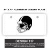 2" X 4" Aluminum License Plate  Thumbnail