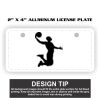 2" X 4" Aluminum License Plate  Thumbnail