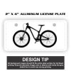 2" X 4" Aluminum License Plate  Thumbnail