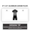 2" X 4" Aluminum License Plate  Thumbnail