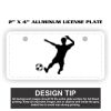 2" X 4" Aluminum License Plate  Thumbnail