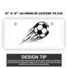 2" X 4" Aluminum License Plate  Thumbnail