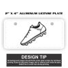 2" X 4" Aluminum License Plate  Thumbnail