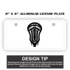 2" X 4" Aluminum License Plate  Thumbnail