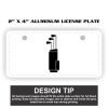 2" X 4" Aluminum License Plate  Thumbnail