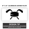 2" X 4" Aluminum License Plate  Thumbnail