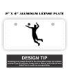 2" X 4" Aluminum License Plate  Thumbnail
