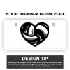 2" X 4" Aluminum License Plate  Thumbnail