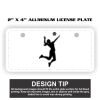 2" X 4" Aluminum License Plate  Thumbnail