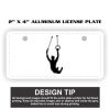 2" X 4" Aluminum License Plate  Thumbnail