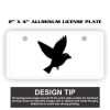 2" X 4" Aluminum License Plate  Thumbnail