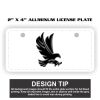 2" X 4" Aluminum License Plate  Thumbnail