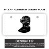 2" X 4" Aluminum License Plate  Thumbnail