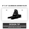 2" X 4" Aluminum License Plate  Thumbnail