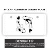 2" X 4" Aluminum License Plate  Thumbnail