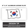 2" X 4" Aluminum License Plate  Thumbnail