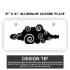 2" X 4" Aluminum License Plate  Thumbnail