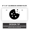 2" X 4" Aluminum License Plate  Thumbnail
