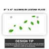 2" X 4" Aluminum License Plate  Thumbnail