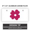 2" X 4" Aluminum License Plate  Thumbnail