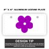 2" X 4" Aluminum License Plate  Thumbnail