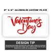 2" X 4" Aluminum License Plate  Thumbnail