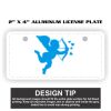 2" X 4" Aluminum License Plate  Thumbnail