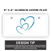 2" X 4" Aluminum License Plate  Thumbnail