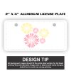 2" X 4" Aluminum License Plate  Thumbnail