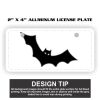 2" X 4" Aluminum License Plate  Thumbnail