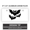 2" X 4" Aluminum License Plate  Thumbnail