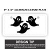2" X 4" Aluminum License Plate  Thumbnail