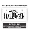 2" X 4" Aluminum License Plate  Thumbnail