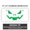 2" X 4" Aluminum License Plate  Thumbnail